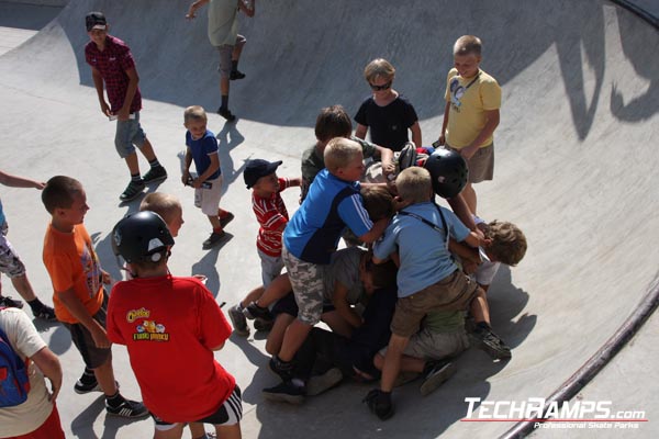 Skateboarding JAM in Radzionkow 2010