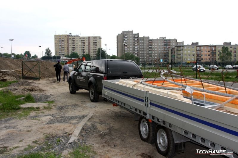 Skatepark Opole - końcówka prac