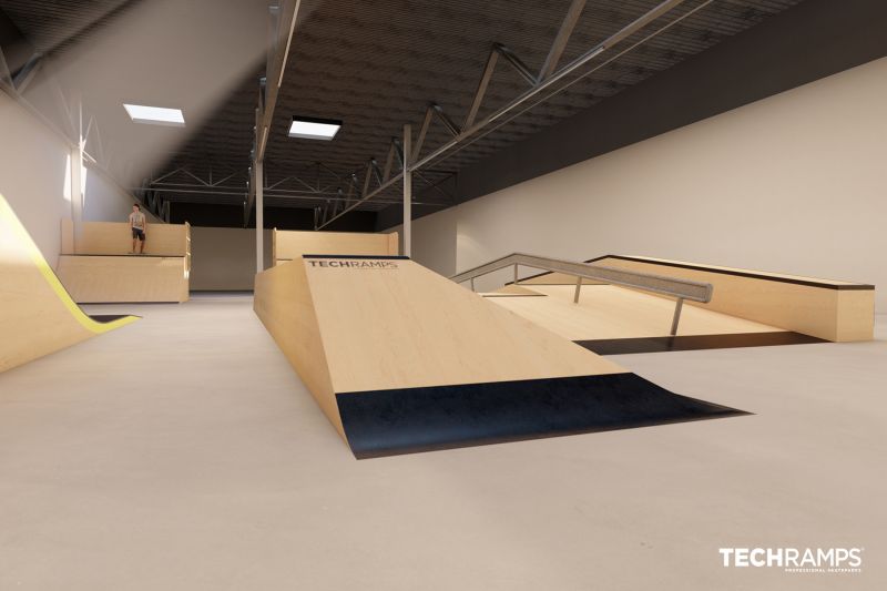 skatepark modułowy 