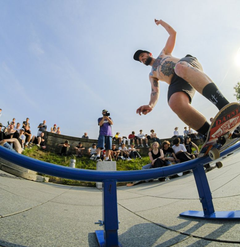 skateparker i betong 