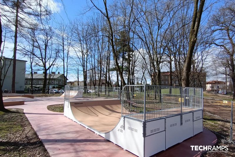 skatepark modułowy 