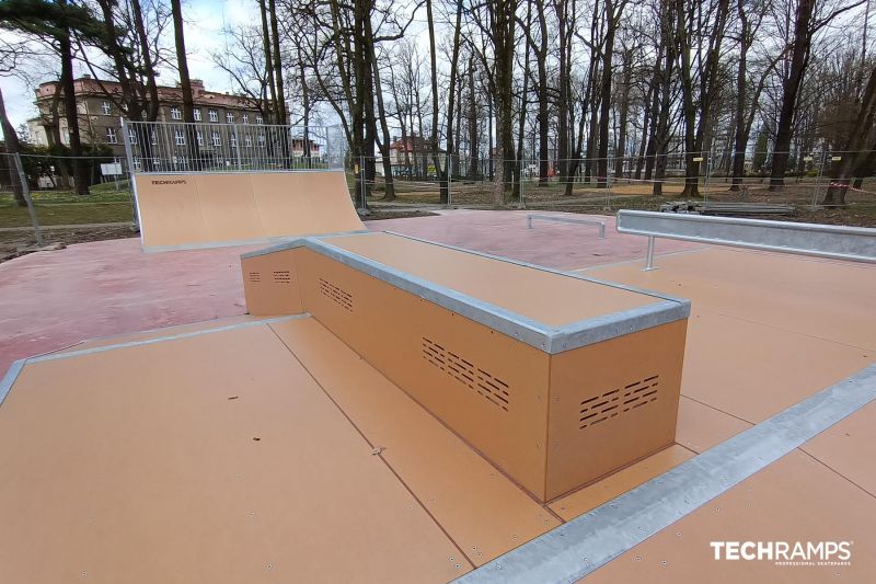 skatepark modułowy 