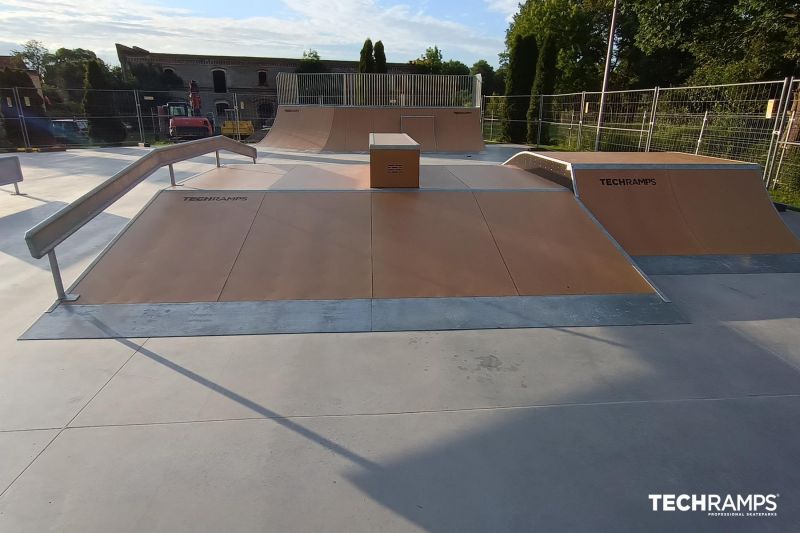 skatepark modułowy