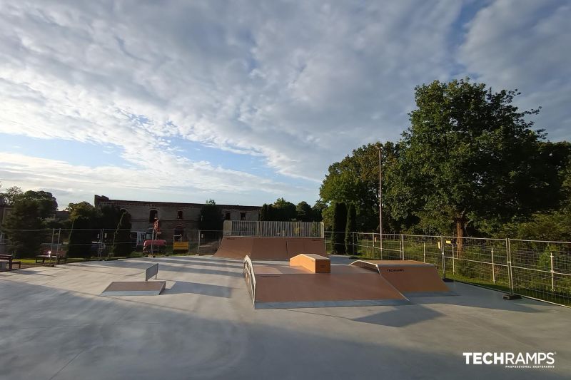 skatepark modułowy