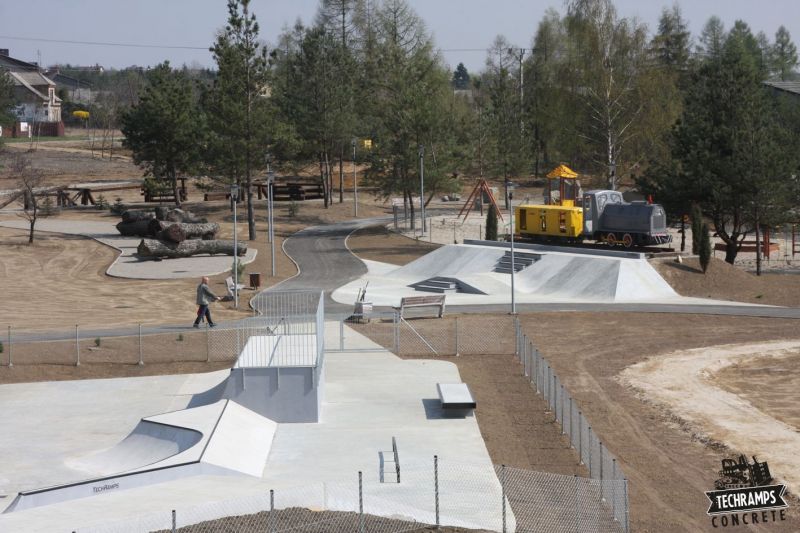 skatepark betonowy 