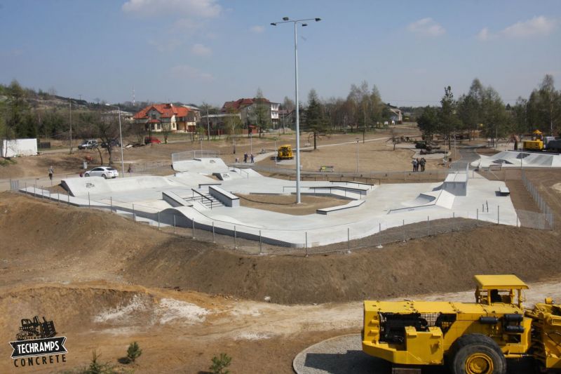 skatepark betonowy 