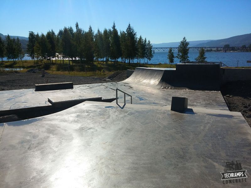 skatepark betonowy 