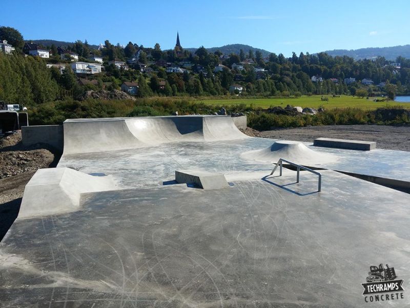 skatepark betonowy 