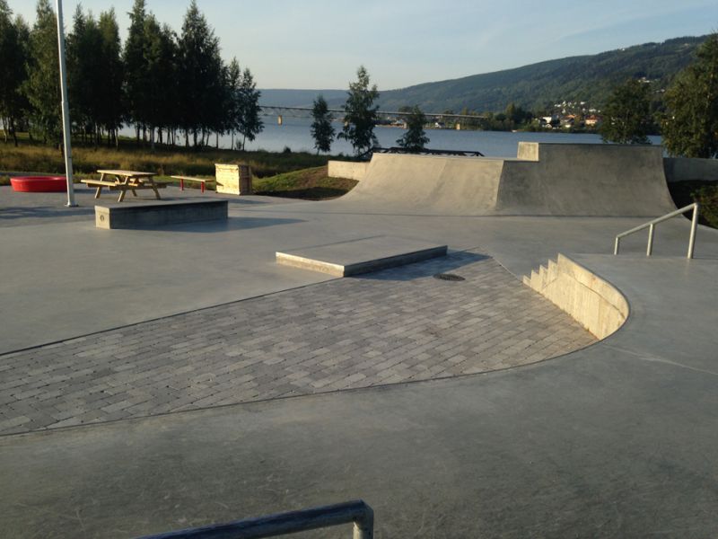 skatepark betonowy 