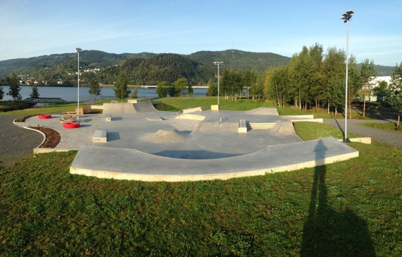 skatepark betonowy 