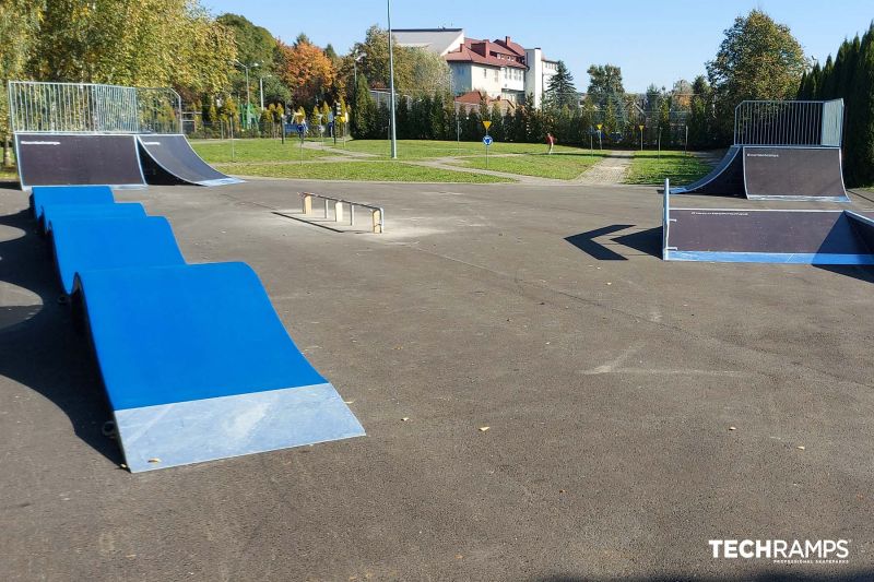 Modulárny skatepark s pumptrackom Strzyżów