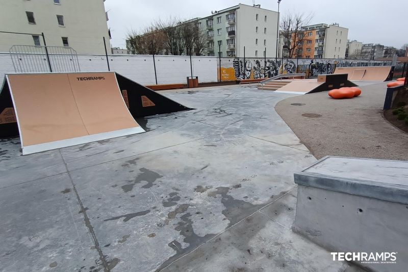 skatepark modułowy 