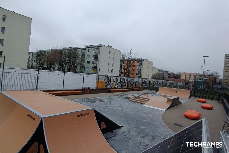 skatepark modułowy 