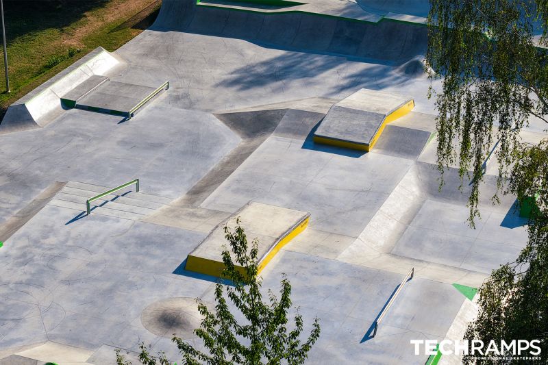 Skatepark betonowy Skatepark Jaworzno