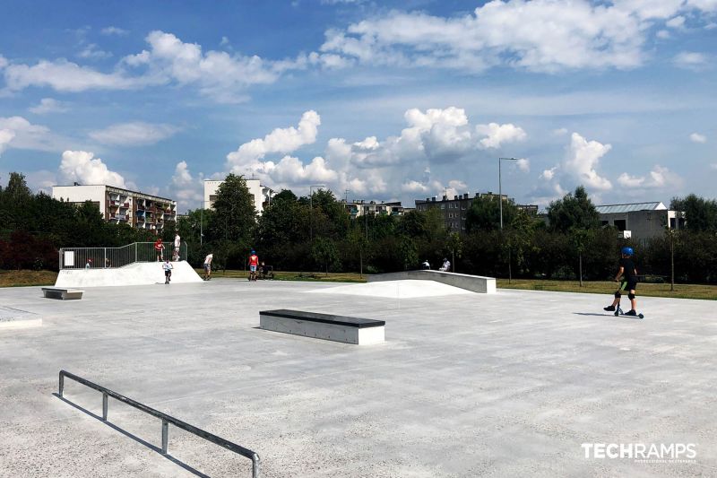 Projektowanie i budowa skateparków betonowych 