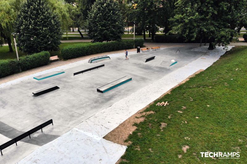 Skatepark by Techramps