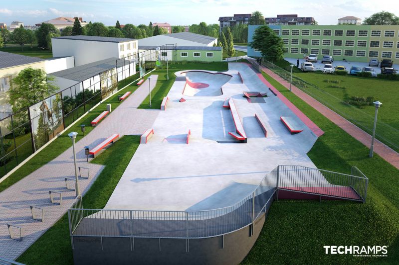 Projekty skateparków