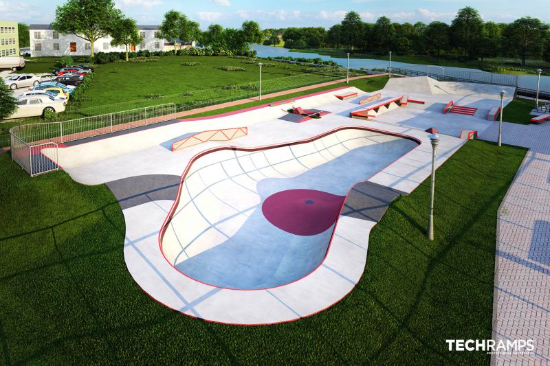 Projekty skateparków