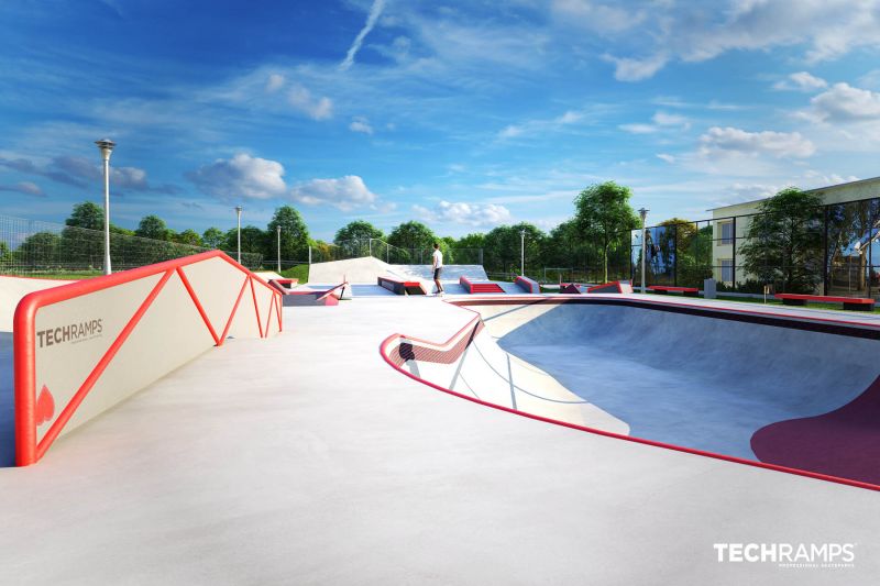 Projekty skateparków