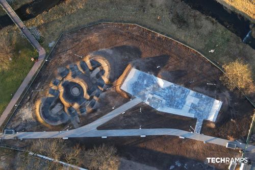 Skatepark betonowy - Chojnów