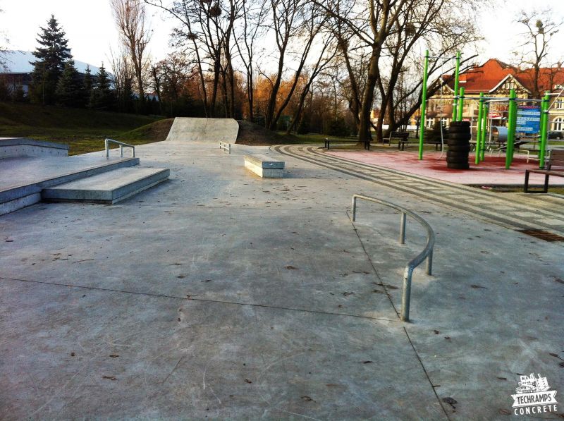 skatepark betonowy knurów