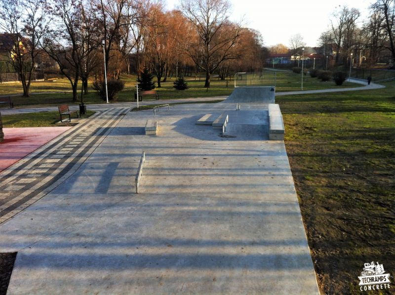 skatepark betonowy knurów