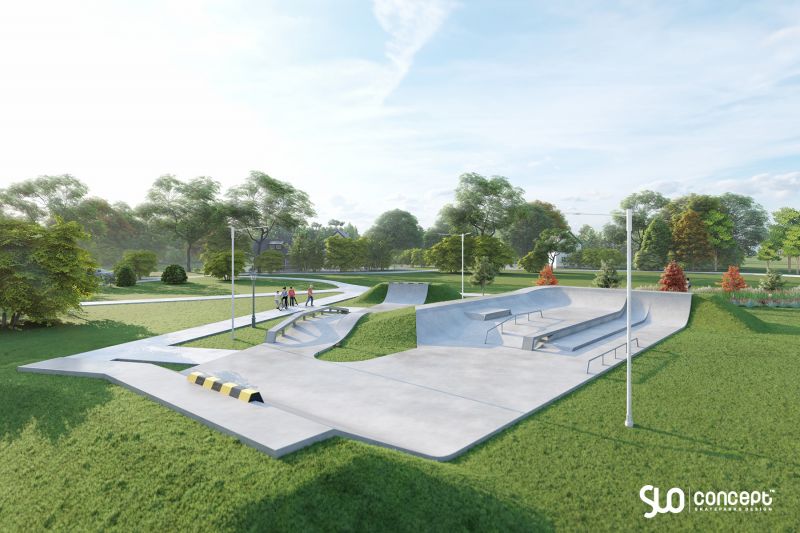 projekt skateparku Ścinawa