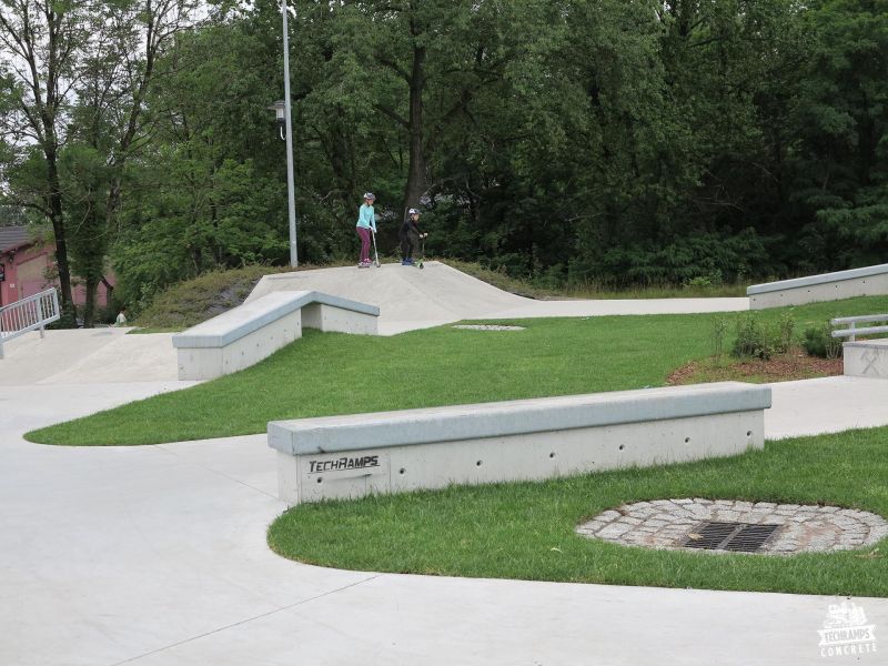 skatepark betonowy w chorzowie