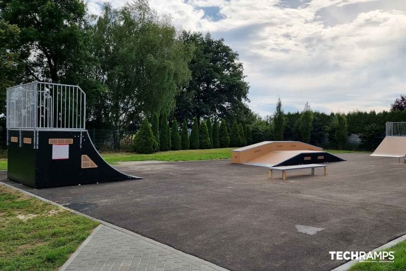 Skatepark modułowy  Bojszowy 