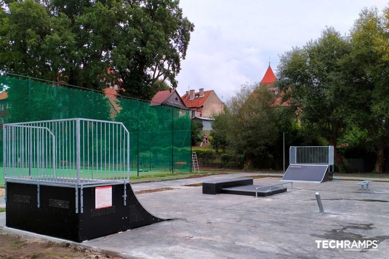 Modular skatepark