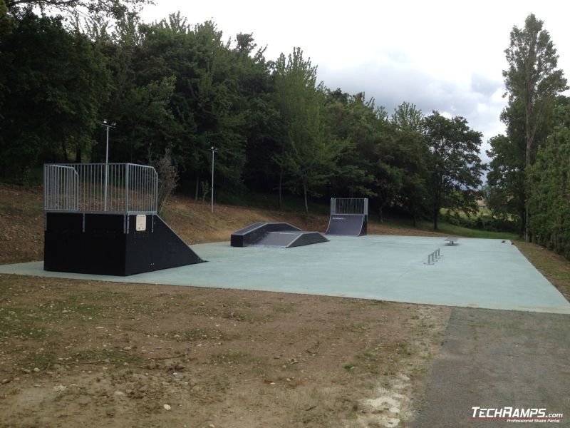 skatepark Chianciano Terme Włochy 1