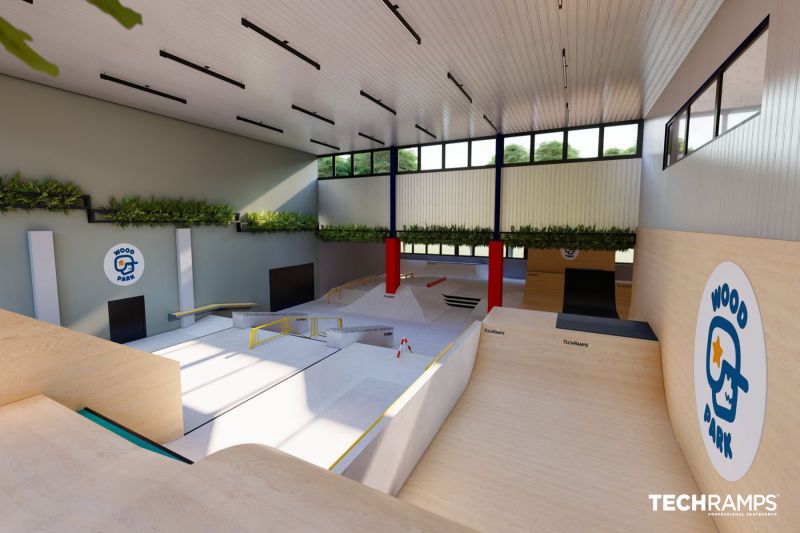skatepark intérieur