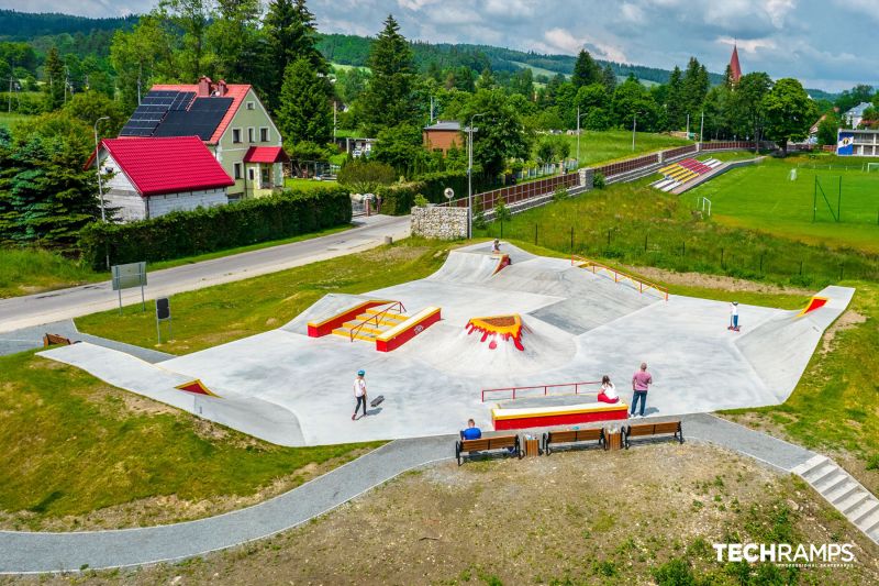 Skaterpark i betong Stronie Śląskie