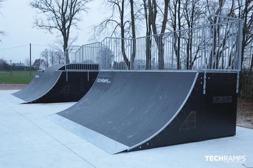 Skatepark - Dobrzyń na rieke Visla