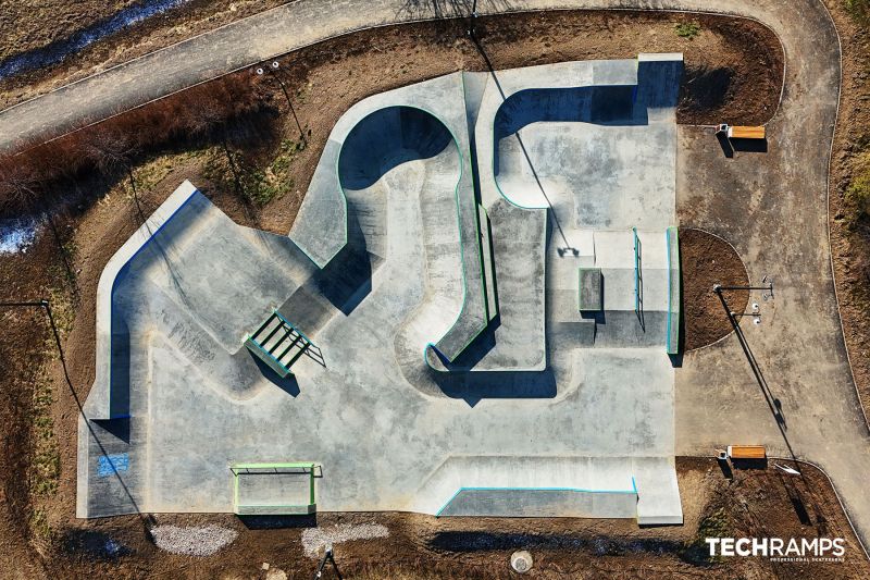 la construction de skateparks