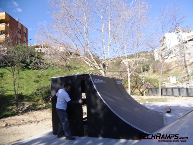 Skatepark Hiszpania Acora 