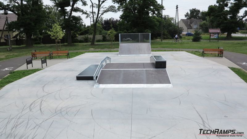 Modulbasert skatepark i Dabrowa 
