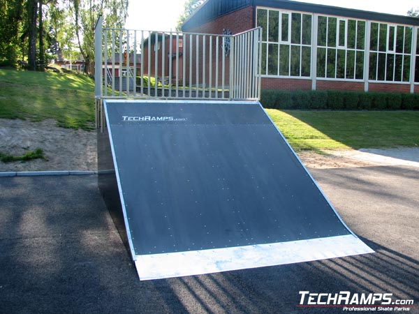 Skatepark in Karlshamn - Nyemollevagen - Sweden