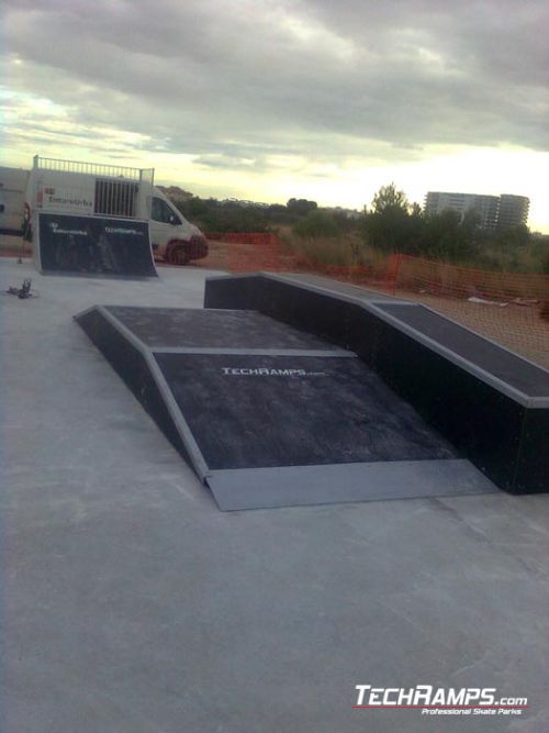 Skatepark in L'Ampolla - Spain