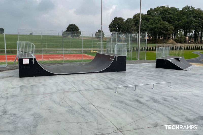 Techramps modular skatepark