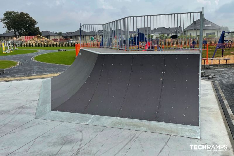 Techramps modular skatepark