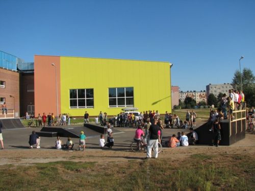 Skatepark in Nowa Sarzyna