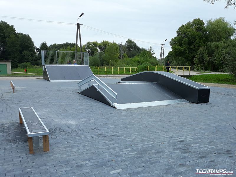 Skatepark from Techramps company