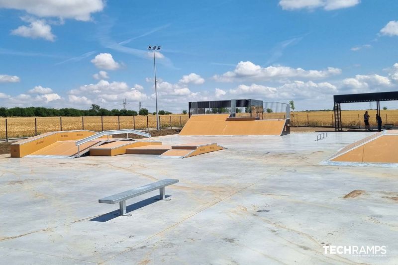 Modulárny skatepark - Jerzmanowa 