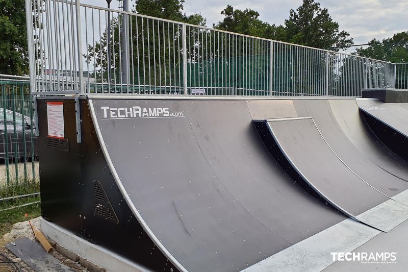 Modulárny skatepark - Legionowo