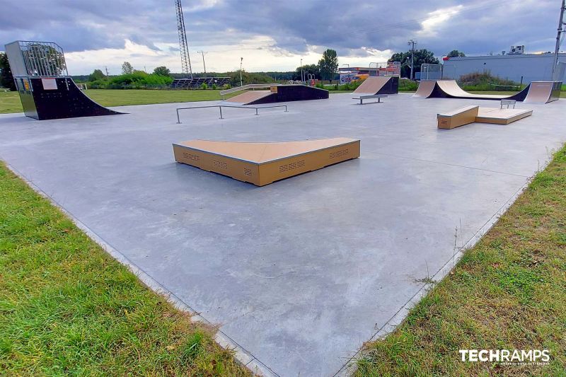 Skatepark modulable de Kargowa