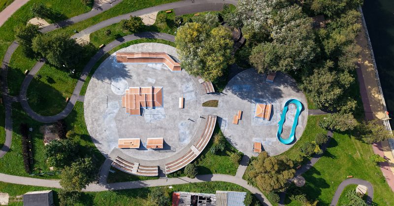 Skatepark modułowy Skateparki