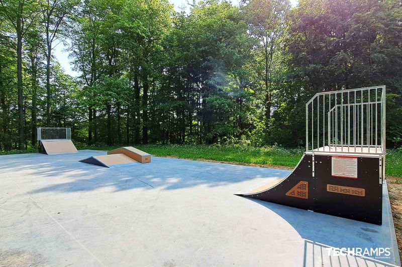 Skatepark modułowy - Cewice