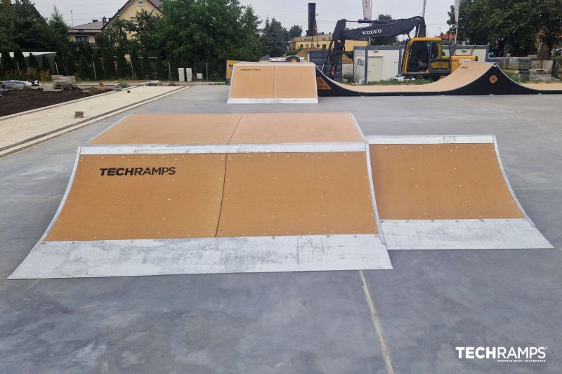 Skatepark modułowy - Baruchowo 