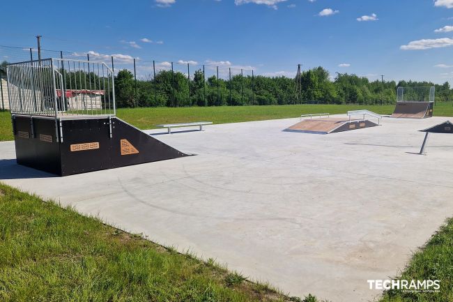 Skatepark modułowy - Dzwola